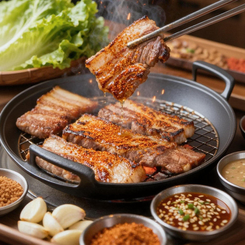 Guizhou specialty Qianshi brocade chili noodles one catty in a soldering pot chili powder barbecue five spices spicy dry dish dipping barbecue
