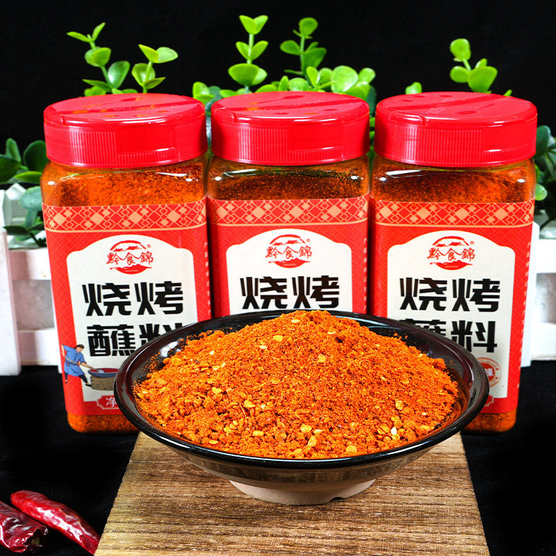 Guizhou food brocade chili noodles barbecue seasoning sprinkling air fryer seasoning barbecue dipping Guizhou specialty chili noodles