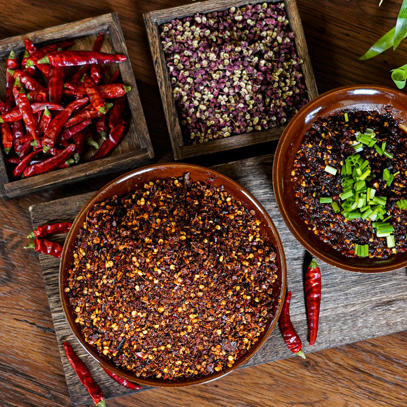 Guizhou specialty firewood paste chili noodles spicy 200g bottled paste chili powder spicy farm hot pot dipped in water