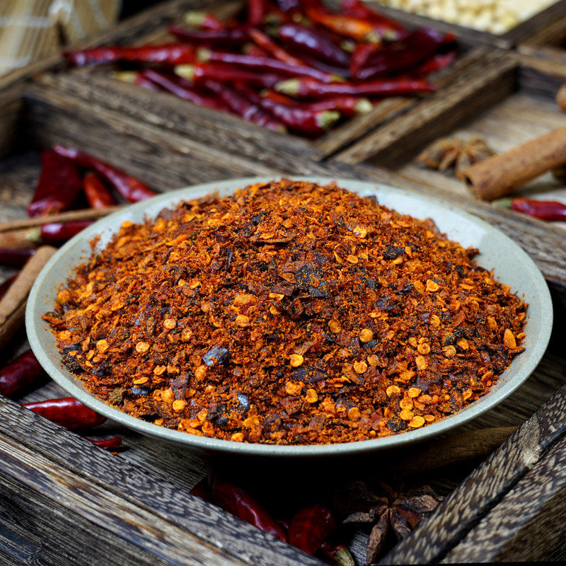 Guizhou specialty fresh Sichuan pepper chili powder 505g, Guizhou specialty chili paste pepper powder mixed with numbing seasoning dry dish dipping sauce