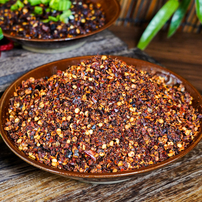 Guizhou specialty 100g wood ginger flavor dipped in water paste chili noodles authentic firewood paste pepper powder hot pot dipping seasoning