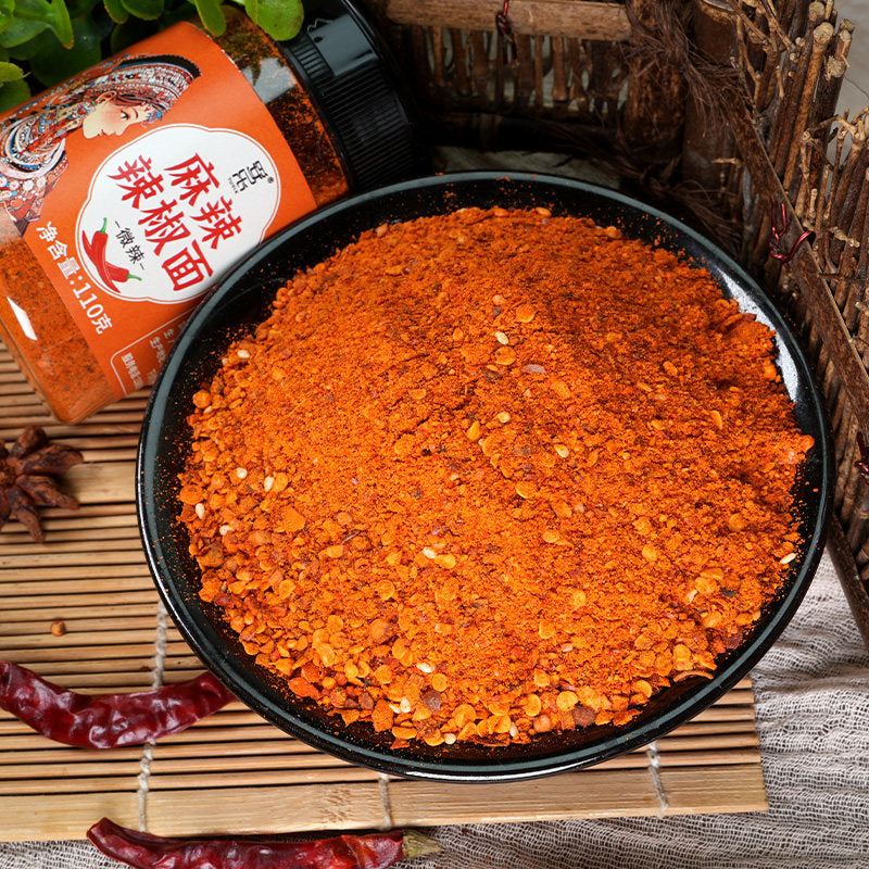 Guizhou specialty spicy chili noodles 110g/bottle barbecue spicy sea pepper rice noodles dish dipping barbecue sprinkling