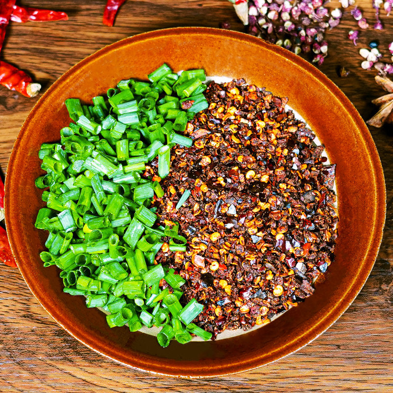 Guizhou specialty paste chili 100g/bag firewood mixed chili noodles cold salad oil splashed chili hot pot dipped in water household
