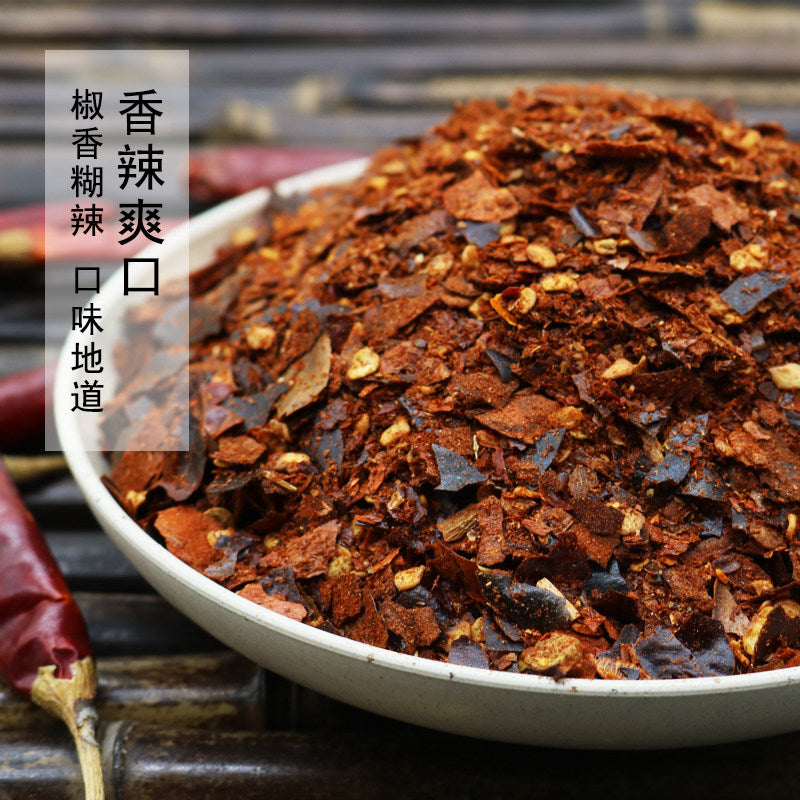 Guizhou specialty firewood paste chili noodles 500g Hu chili spicy burnt hot pot dipped in water seasoning household