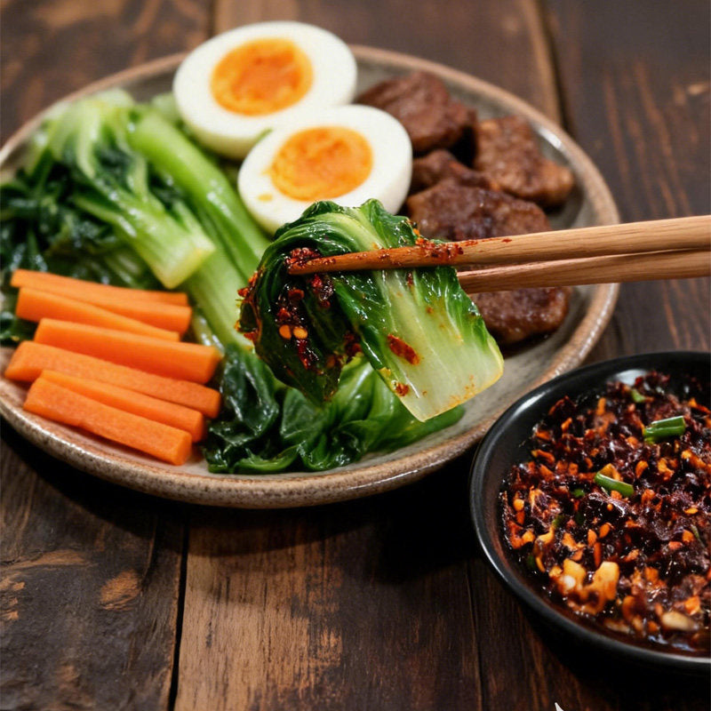 Guizhou food brocade Guizhou dipped in water firewood paste chili noodles 60gX10 bags authentic hand-rubbed Hu chili hot pot dipping seasoning