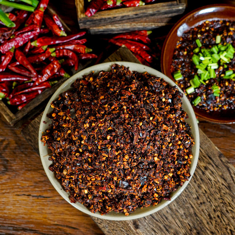 Guizhou specialty 100g wood ginger flavor dipped in water paste chili noodles authentic firewood paste pepper powder hot pot dipping seasoning