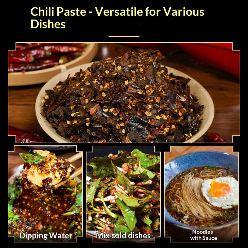 Guizhou food brocade firewood paste chili noodles 100g Guizhou specialty dipped in water spicy hot pot dipping ingredients multi-purpose seasoning