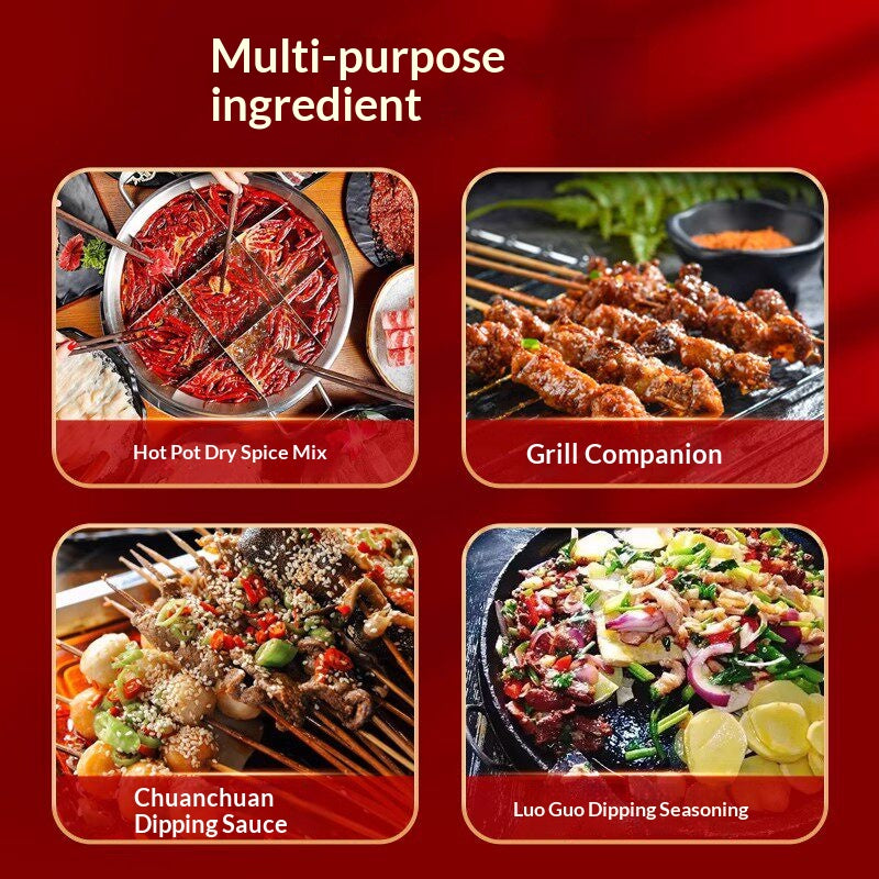 Guizhou food brocade Guizhou chili noodles 2g independent barbecue skewers barbecue spicy dry dish dipping pepper dipping water seasoning