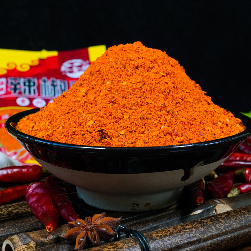 BBQ chili noodles Guizhou specialty chili noodles roasting pot barbecue spicy seasoning dry dish dipping chili powder