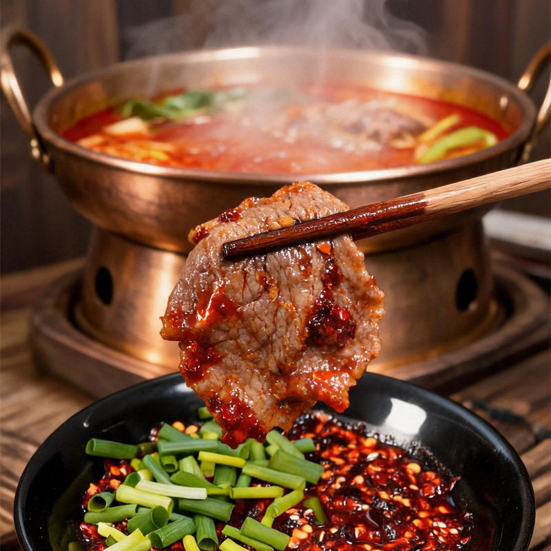 Guizhou food brocade Guizhou dipping water specialty wood ginger paste chili noodles 230gX2 spicy hot pot Hu chili dipping bottle