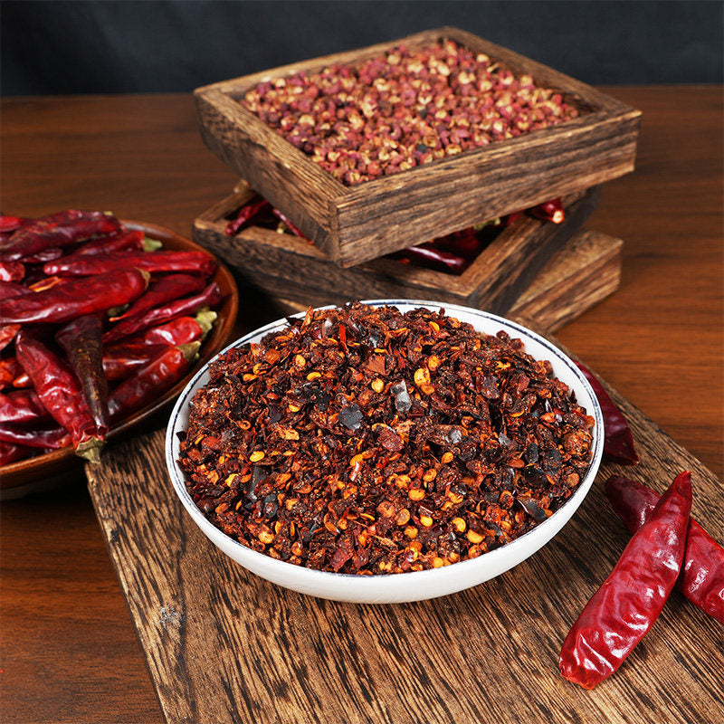 Guizhou dipped water wood ginger paste pepper 5g small package hand rub firewood Hu chili powder hot pot cold salad spicy dipping