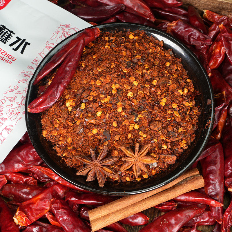 Guizhou chili noodles Guizhou food brocade chili 20g/bag dipped in water cold salad oil splashed chili firewood fried chili noodles