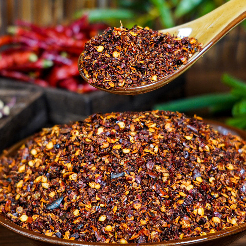 Guizhou food brocade Guizhou specialty wood ginger flavor dipped in water paste chili noodles authentic firewood paste pepper powder hot pot dipped in water seasoning
