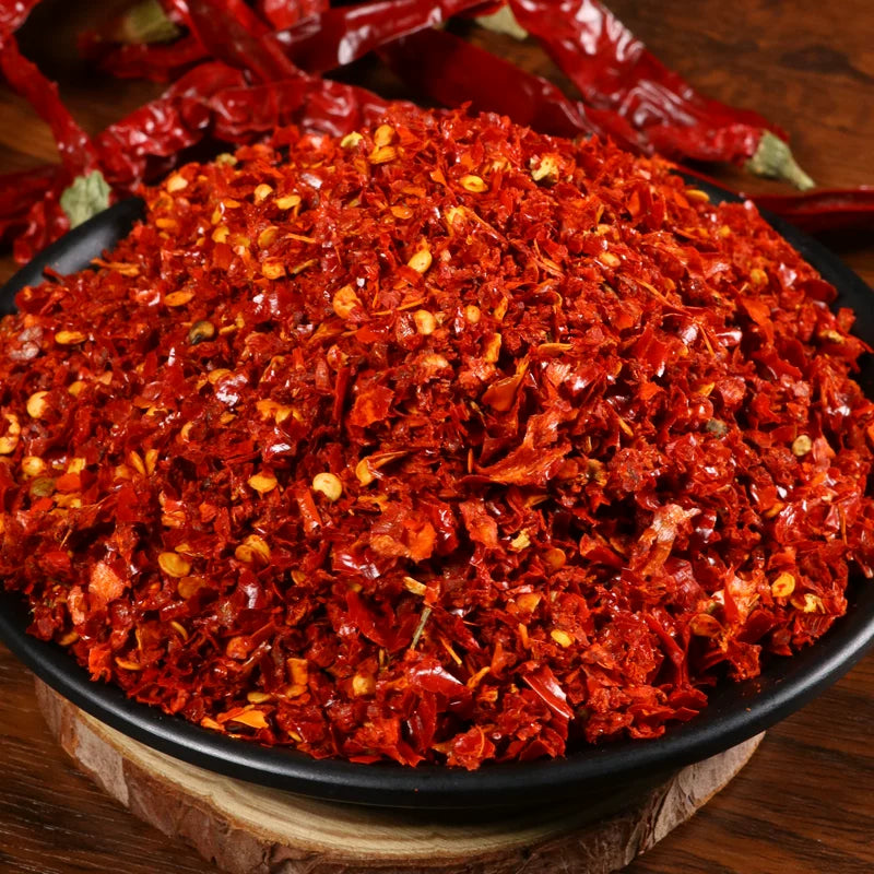 Qianshi Jinsheng chili noodles 500g oil splashed chili red oil chili dipped in water with spicy chili powder cold dish seasoning
