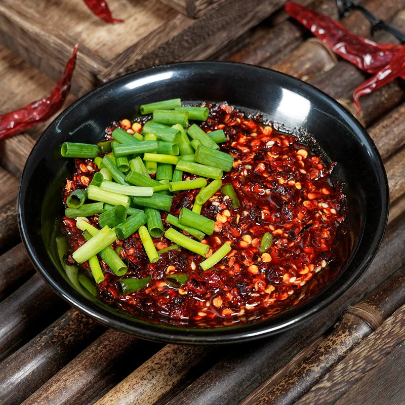 Guizhou food brocade Guizhou specialty firewood paste chili noodles 250g spicy bean drum hot pot dipping ingredients dipped in water household seasoning